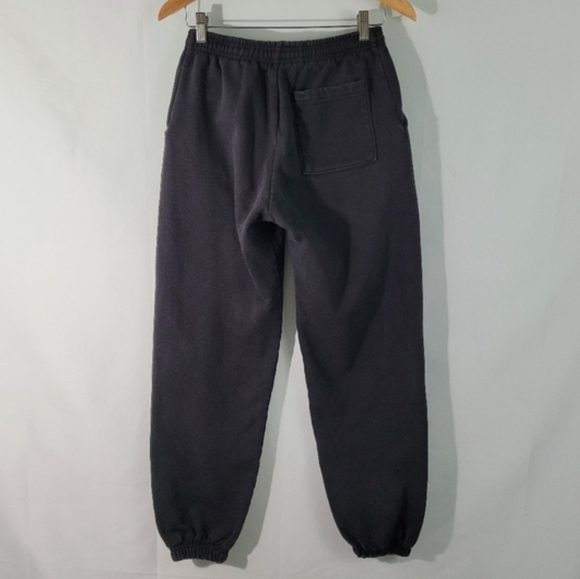 VTG 90's Women's Black Embellished Angel Wings Jogger Sz S Whimsygoth Streetwear - Picture 3 of 12